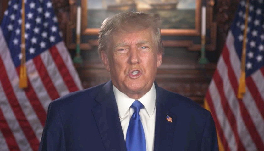 Trump Releases Video Statement on His Plan for Dealing with Atlanta Riots