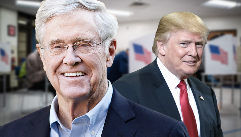 ‘Conservative’ Koch Political Network Reports $70 Million Raised for Upcoming Races, Takes Aim at Trump