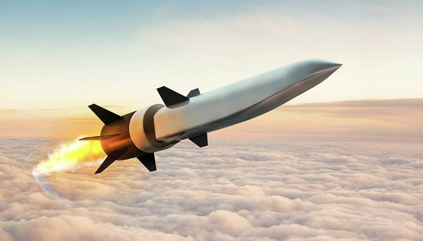 Defense Department Successfully Test-Fires Hypersonic Missile