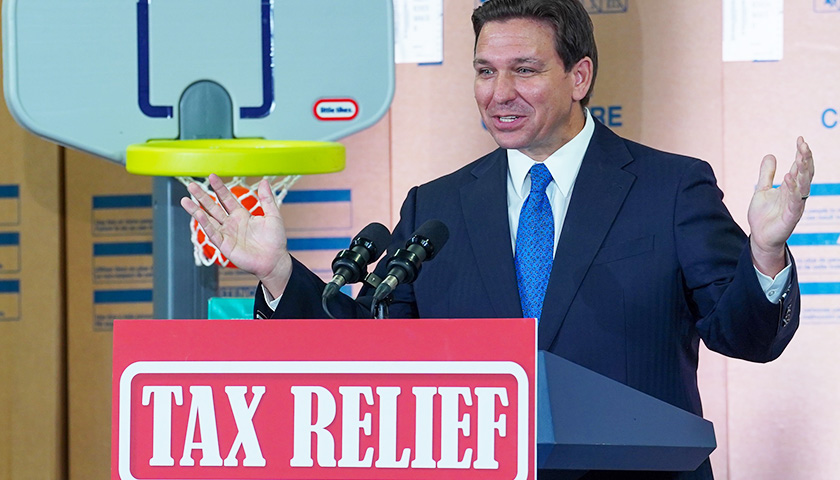 Florida’s DeSantis Unveils $2 Billion Tax Relief Plan