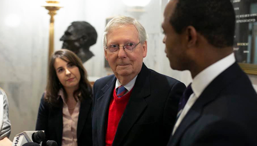 Senate Minority Leader Mitch McConnell Suffers Concussion in Fall, to Remain Hospitalized for ‘Few Days’