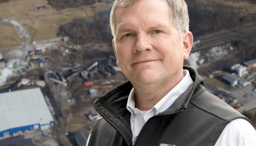 Norfolk Southern CEO Says ‘Unified Command Was Aligned’ in East Palestine Controlled Burn Decision