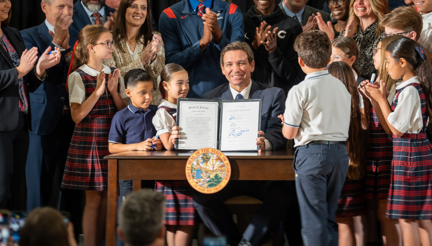 Gov. Ron DeSantis Signs Legislation He Calls ‘Largest Expansion of School Choice in History of These United States’