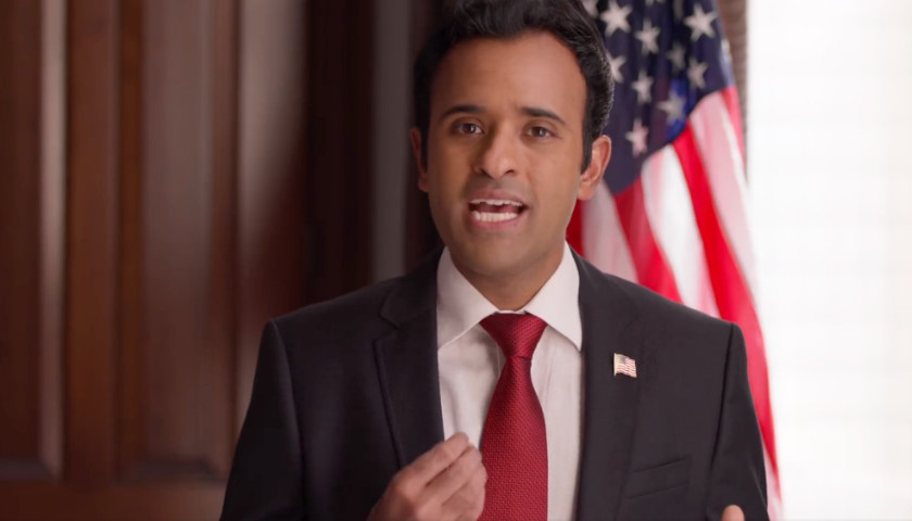 GOP Presidential Challenger Vivek Ramaswamy Calls ‘Politically Motivated’ Indictment of Trump ‘Dark Moment in American History’