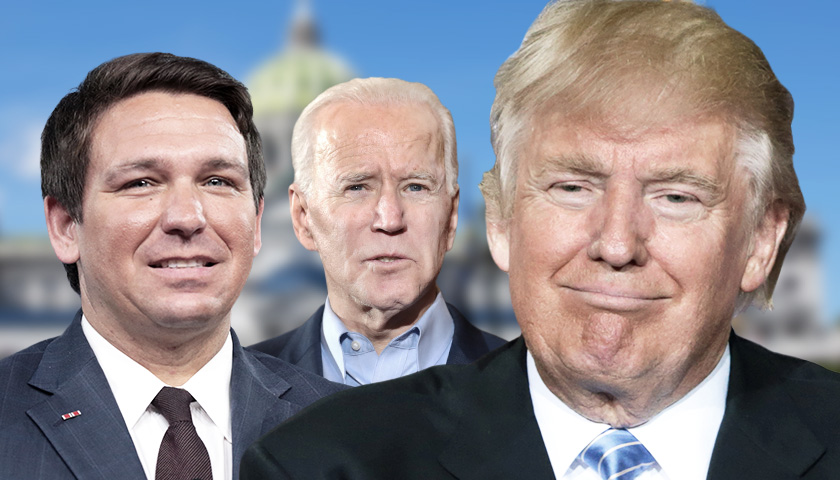 Pennsylvania Voters Spurn ‘Scranton Joe’ in Favor of Trump, DeSantis, Poll Shows