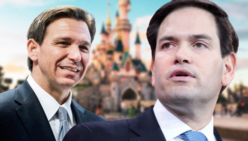 Republicans Ripping DeSantis for Feuding with Disney Took Company Executives’ Campaign Cash