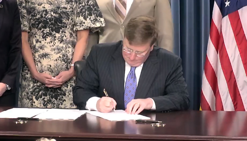 Mississippi Governor Signs Series of ‘Pro-Mom, Pro-Life’ Bills to Strengthen Adoption, Pregnancy Care Centers, and Foster Care