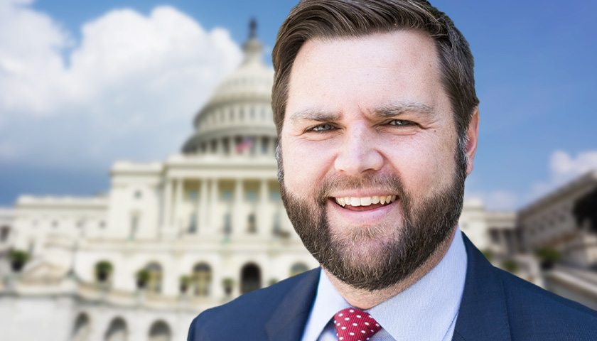 U.S. Senator JD Vance Claims Biden Is ‘Playing Russian Roulette with the Country’s Finances’
