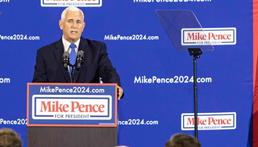 Pence Launches Presidential Campaign in Iowa, Skewering Former Running Mate in Partial Break from Trump