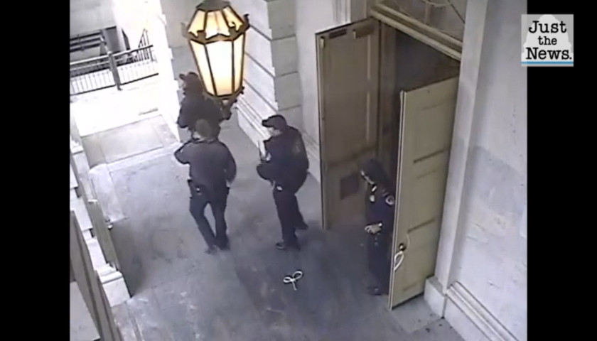 January 6 Security Failures Mount as Footage Shows Capitol Police Losing Control of Gear Used Against Them