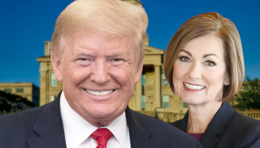 DeSantis’ Polling Firm Says Most Iowa Republican Caucusgoers Disagree with Trump on His Criticisms of Governor Kim Reynolds