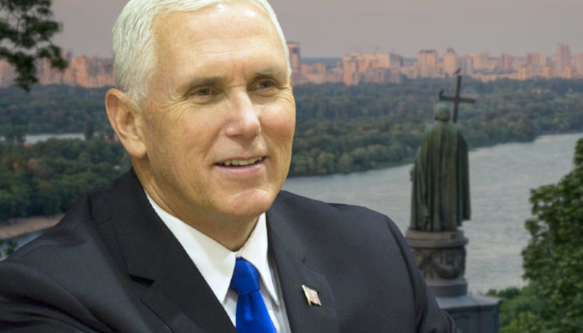 Pence Says Trump and DeSantis Are Wrong on Ukraine and America’s Role as Arsenal of Democracy