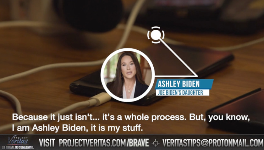 Project Veritas Releases Tape in Which Ashley Biden Appears to Claim Ownership of Infamous Diary