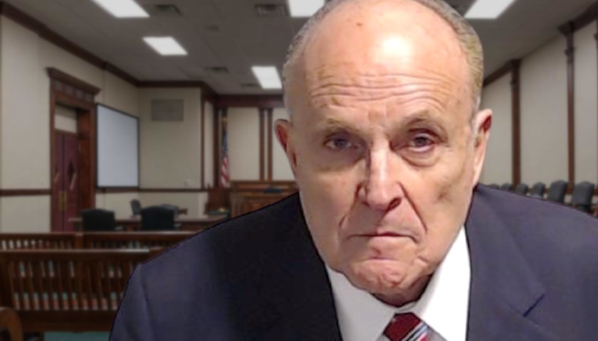 Rudy Giuliani Surrenders to Fulton County Jail for 2020 Trump Election Case