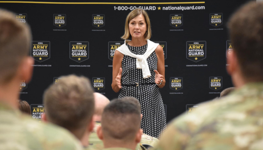 Iowa Gov. Reynolds Using ARPA Funds to Send Troops to Texas Border