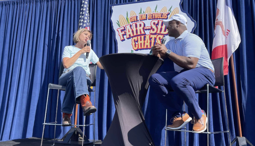 GOP Presidential Candidate Tim Scott Talks Border, Biden, and Barbecue with Governor Kim Reynolds at Iowa State Fair