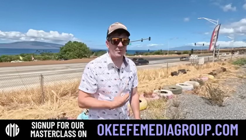 James O’Keefe Faces Arrest Threat in Hawaii for Capturing Burn Zone on Camera