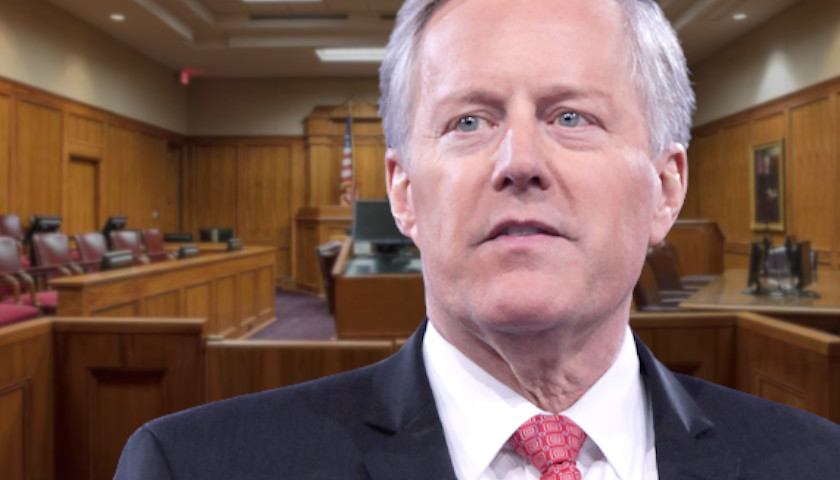 Mark Meadows Argues Fani Willis ‘Committed Errors’ in ‘Unnecessary’ Effort to Keep Case in Fulton County