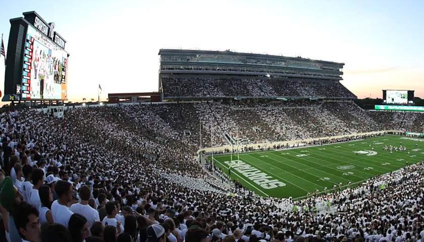 Michigan State Suspends Employee Who Showed Hitler Image on Football Videoboard