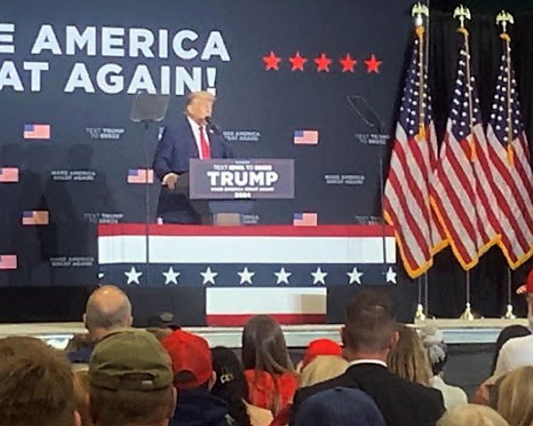 Trump Rallies in Iowa as Democrat-Appointed Federal Judge Slaps Gag Order on Biden’s No. 1 Political Enemy