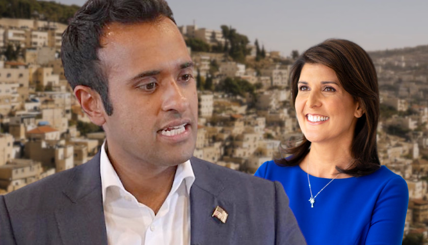 Ramaswamy Blasts Haley for ‘Irresponsible Reaction’ on Israel