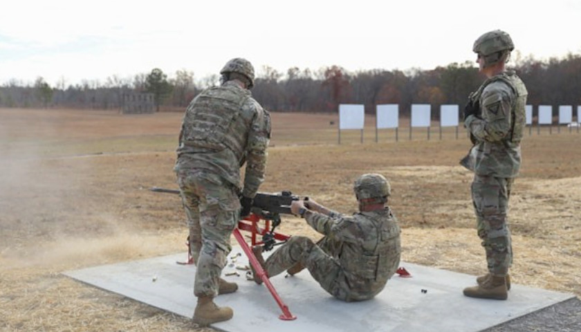 .50-Caliber Browning Machine Gun Fired for the First Time on a Tennessee National Guard Weapons Range