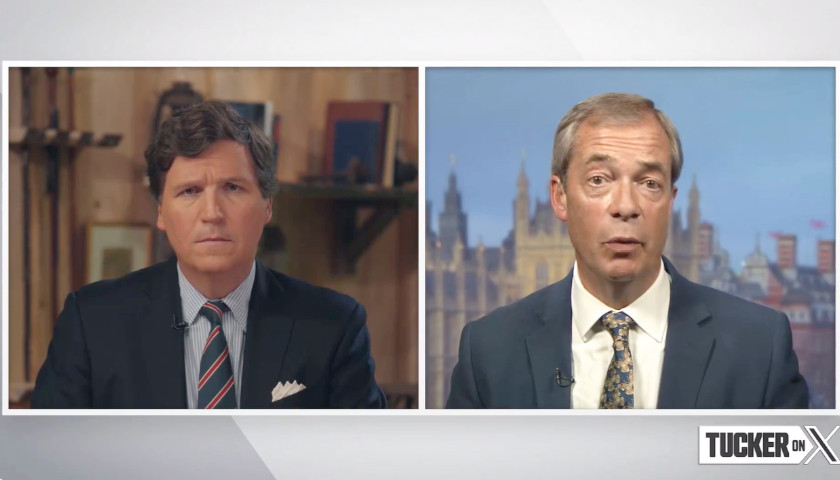 Nigel Farage on Episode 35 of ‘Tucker on X:’ America is ‘Not Immune’ to ‘Massive Problem’ that Comes with Accepting Anti-Western Refugees