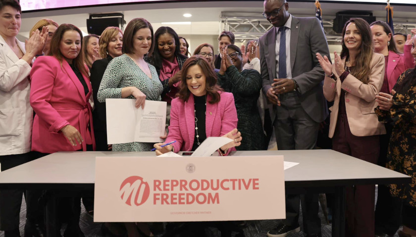 Michigan Gov. Whitmer Signs Reproductive Health Act