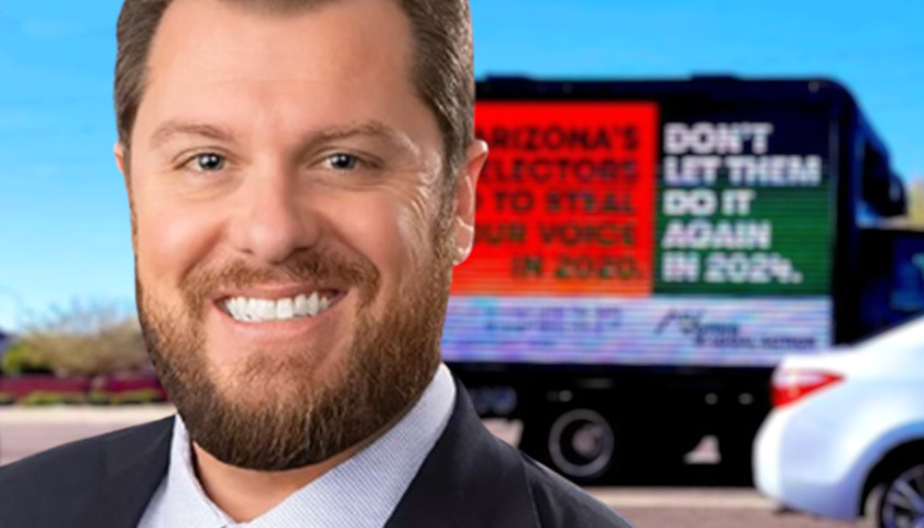 Democrats Target Election Integrity Champion State Sen. Jake Hoffman, Drive Billboard Around His District