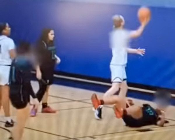 Report: Girls Basketball Team Forfeits After Three Players Injured Against Team with 6 Foot Tall Male Player