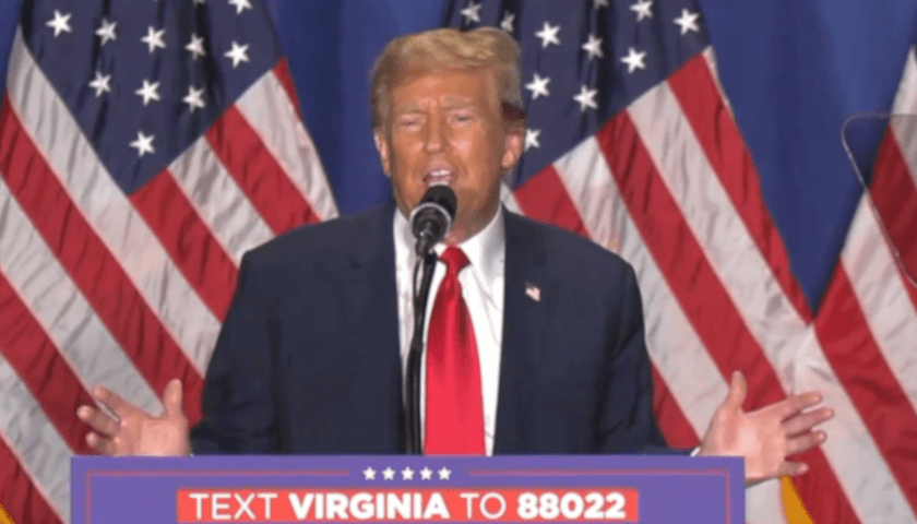 Trump Holds Rally in Richmond, Looks Ahead to November
