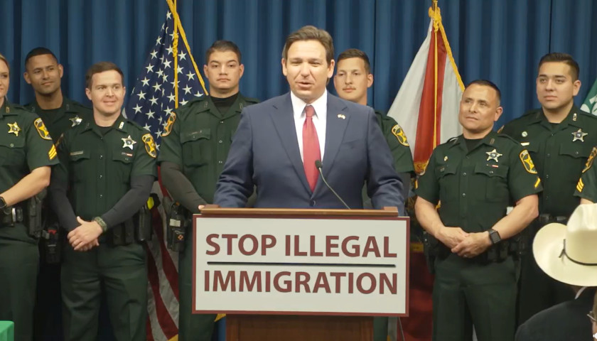 Florida’s DeSantis Signs Three Bills Designed to Combat Illegal Immigration