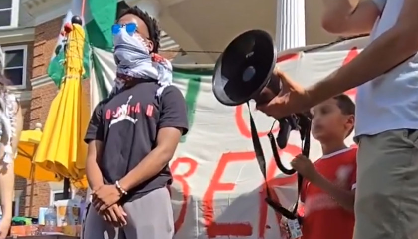 Protesters Brought Children to ‘Gaza Liberation Encampment’ at Virginia Tech Prior to Arrests, Video Shows