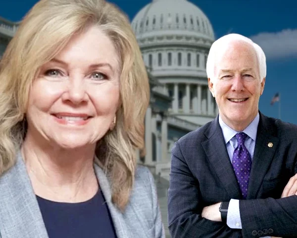 Marsha Blackburn and John Cornyn