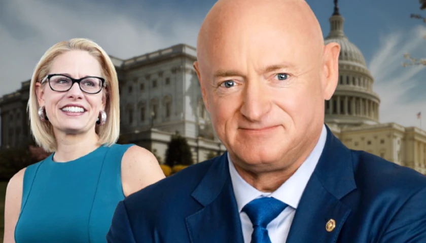 Mark Kelly and Krysten Sinema