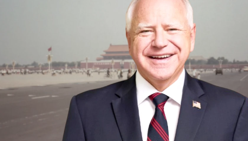 Walz Said He Was in Hong Kong During Tiananmen Square Protests, but Records Show He Was in Nebraska