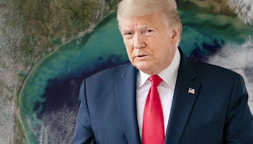 Trump Announces New ‘Beautiful’ Patriotic Name for Gulf of Mexico