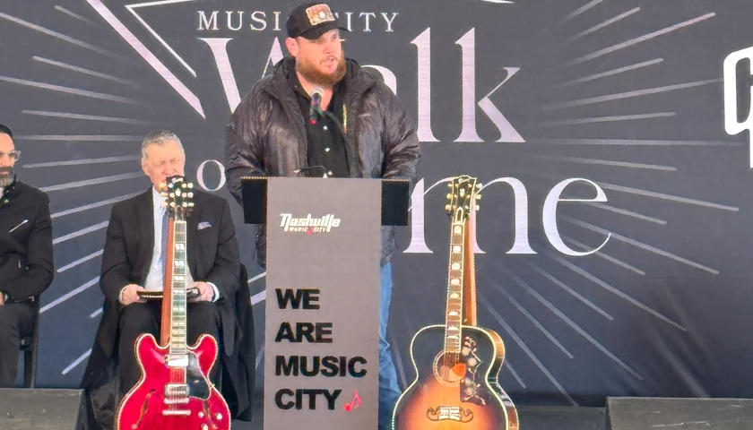Luke Combs Receives Star on Music City Walk of Fame