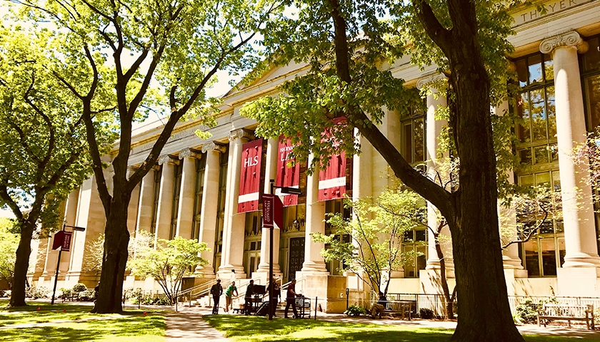 Outside of Harvard Law School