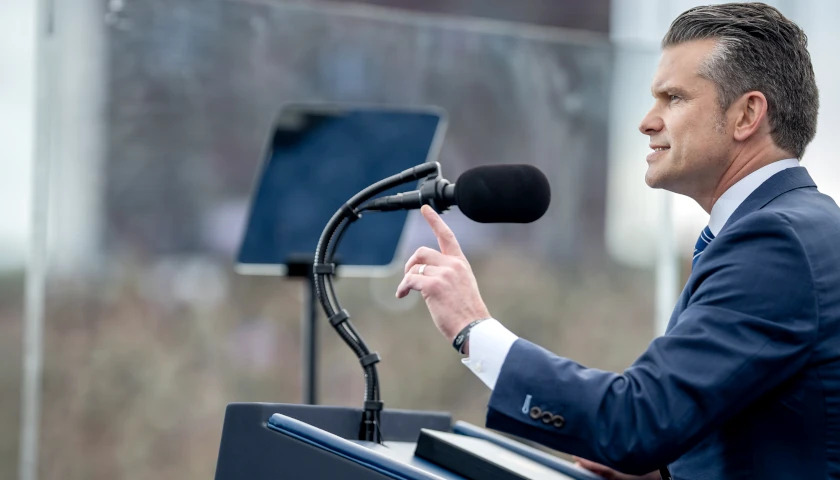 Hegseth Says Iran Ceasefire ‘Not Over,’ U.S. Guiding Ships in Strait of Hormuz ‘Temporary Solution