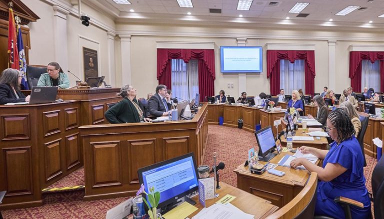 Nashville Metro Council in session