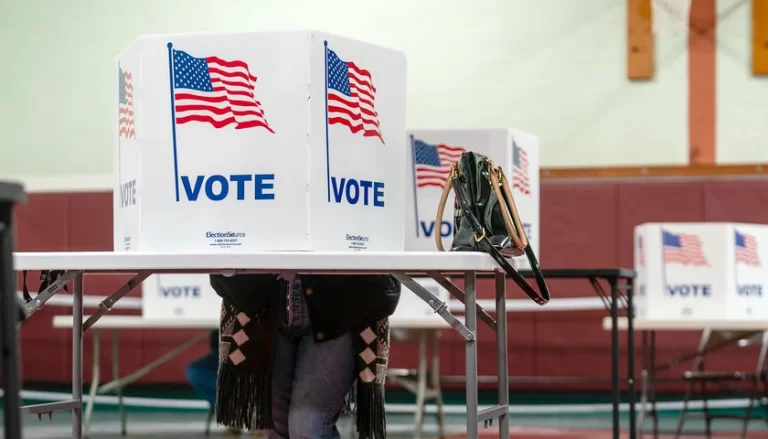 Voting booth