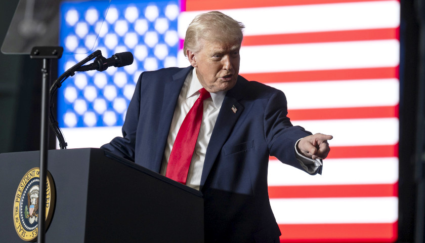 Trump speaking
